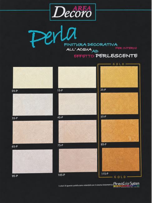 PERLA SILVER – Pittura Decorativa Perlescente Area 51