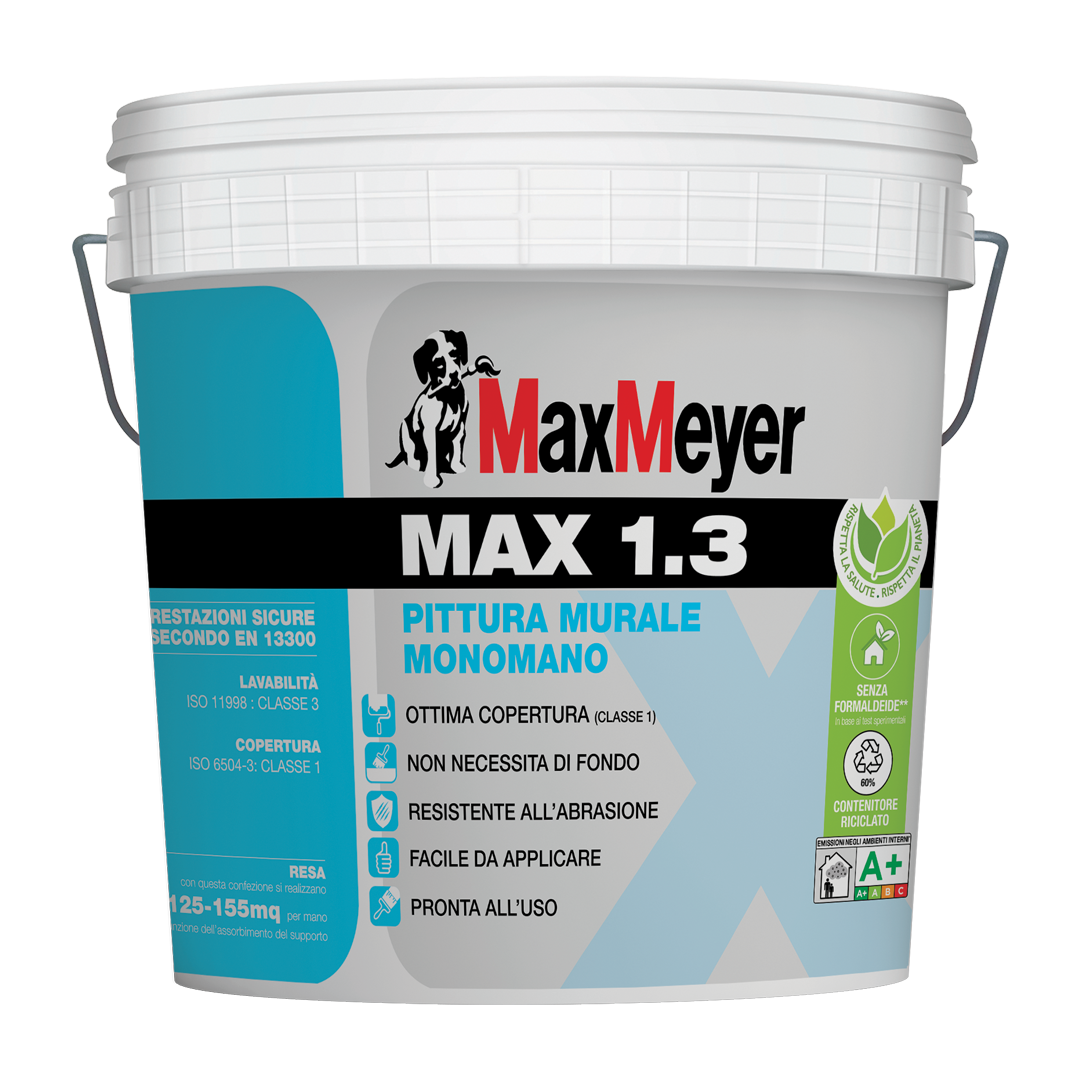 MAX 1.3 PITTURA MURALE MONOMANO