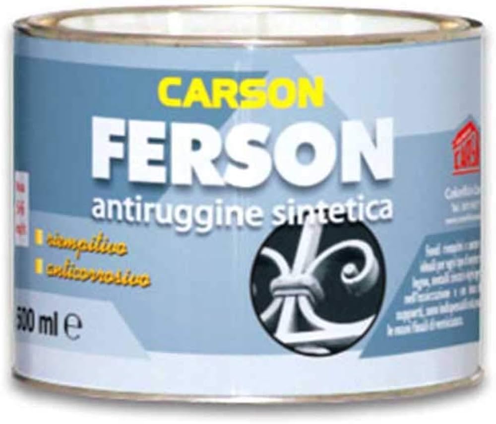 FERSON BIANCO - FONDO ANTIRUGGINE SINTETICA COLORE BIANCO - CARSON