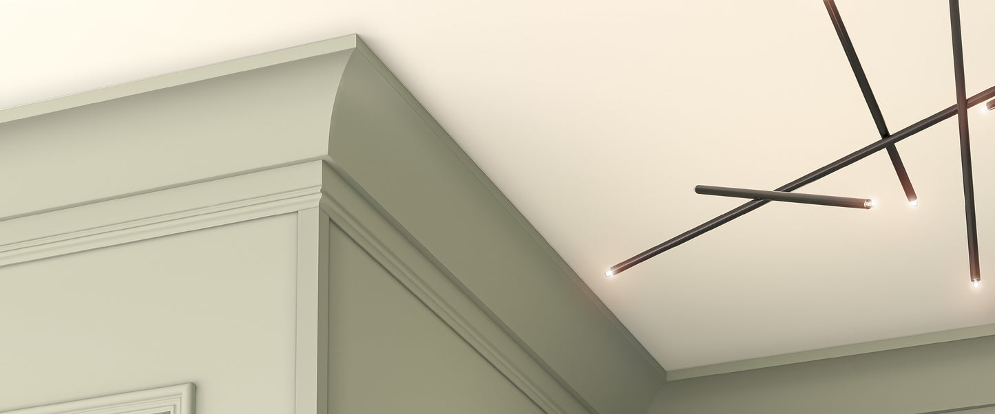 THE COVE - GUSCI IN POLIMERO PER SOFFITTI  COMBINATI - JX119/JX139 2000x90x117 mm - ARD