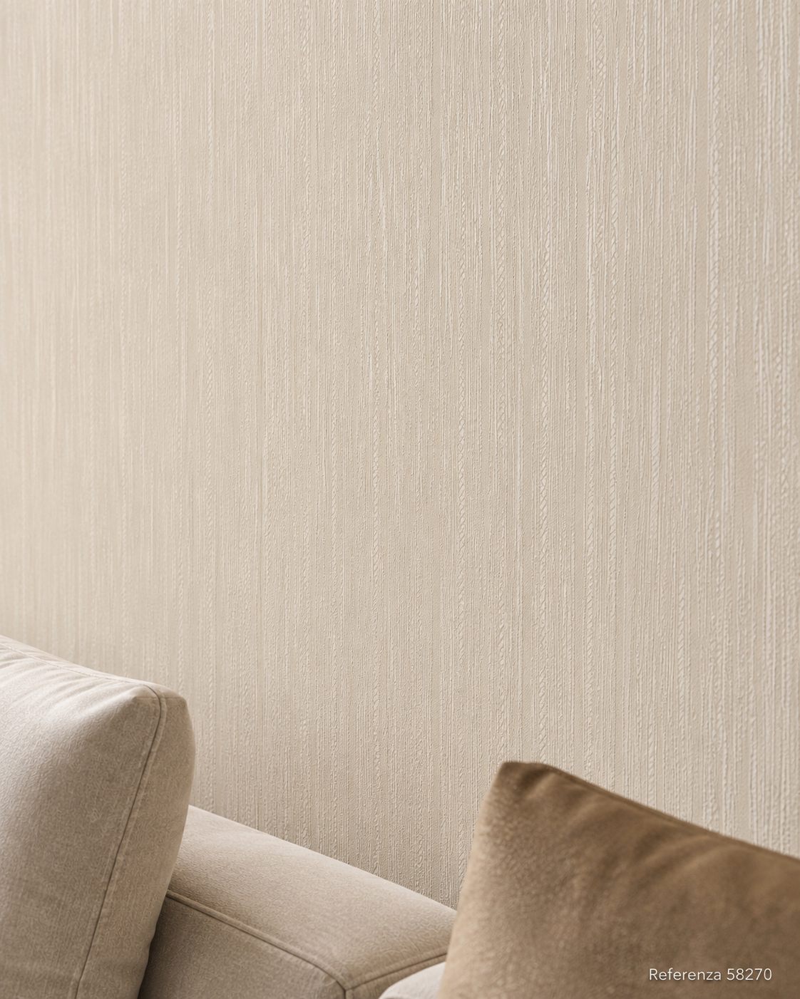 Carta da parati Marburg Wallcovering - 58270 sabbia effetto seta tinta unita