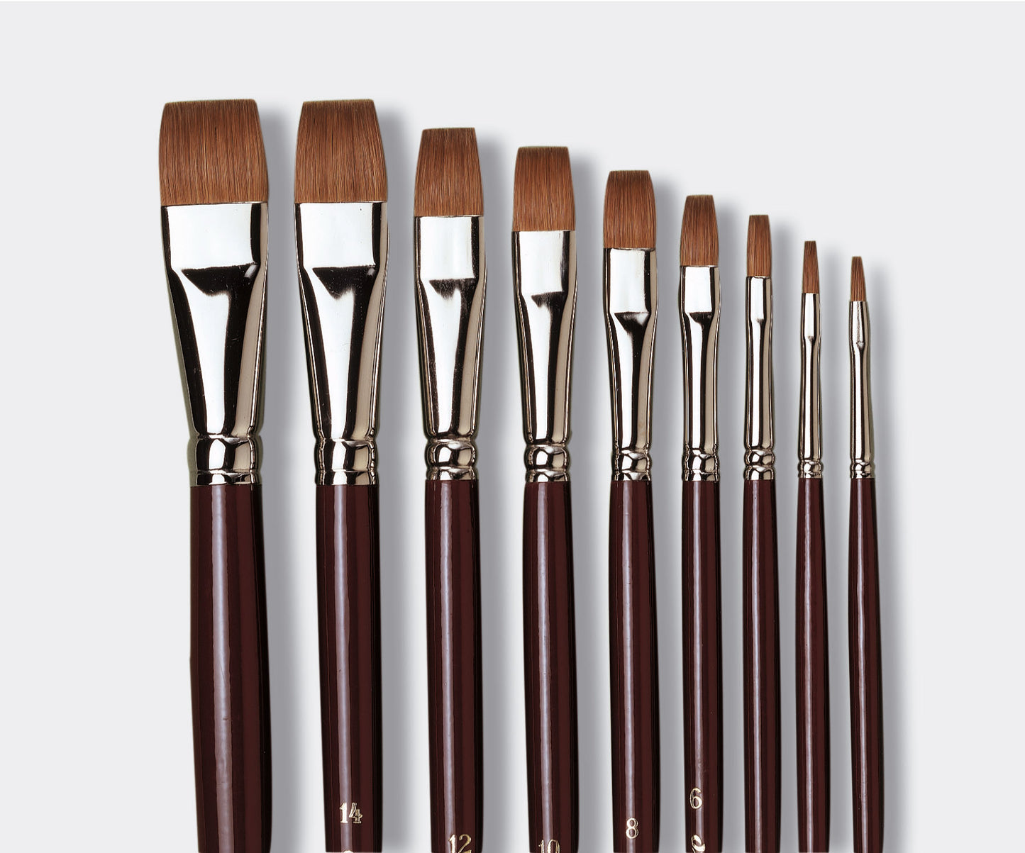 PENNELLO D'AUTORE PIATTO - DIANA - DIVERSE DIMENSIONI