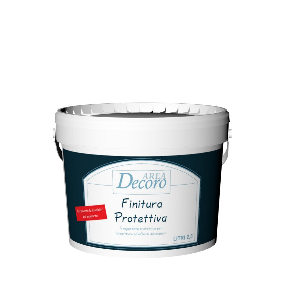 FINITURA PROTETTIVA TRASPARENTE - OPACA/LUCIDA - COLORIFICIO AREA 51
