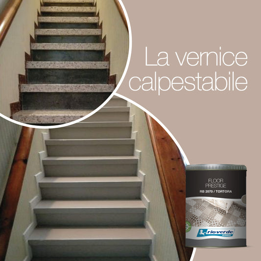 FLOOR PRESTIGE VERNICE PER PAVIMENTI E PIASTRELLE -  BASE BIANCA/NEUTRA - RENNER