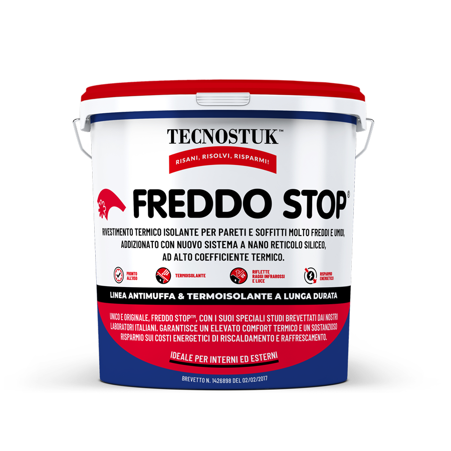TECNOSTUK FREDDO STOP - RIVESTIMENTO TERMICO ISOLANTE