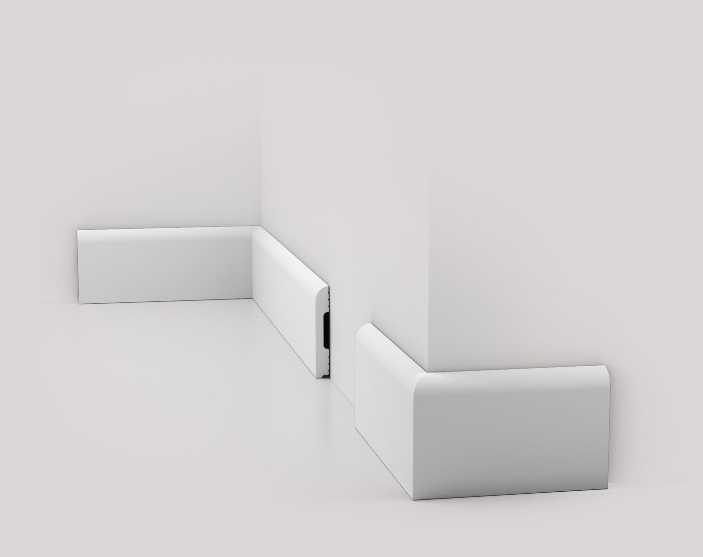 Battiscopa Bianco Venato Jc751/wit - 2000x68x10 Mm - Ard – immagine 2