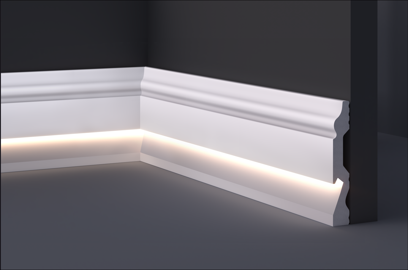 HD-SKIRTING-LED JX200 -BATTISCOPA PER LED - ARD