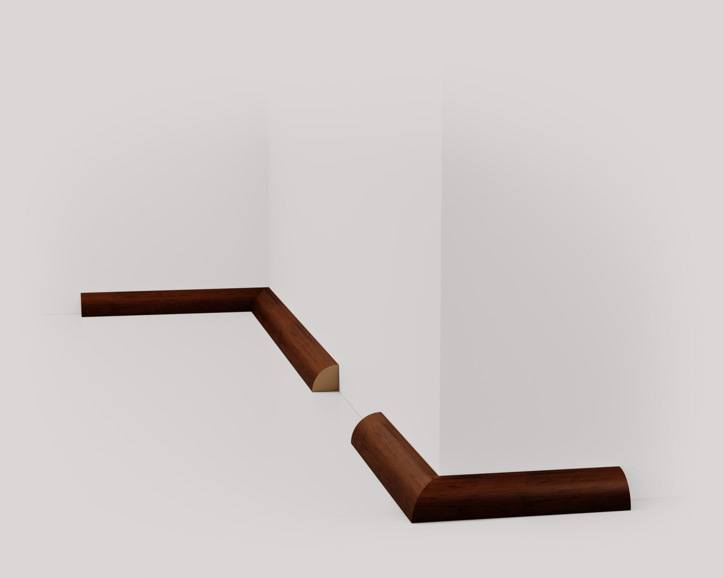 Hd Skirting Jx254 Rovere Sbiancato - Battiscopa 2000x19x19 Mm - Ard – immagine 3
