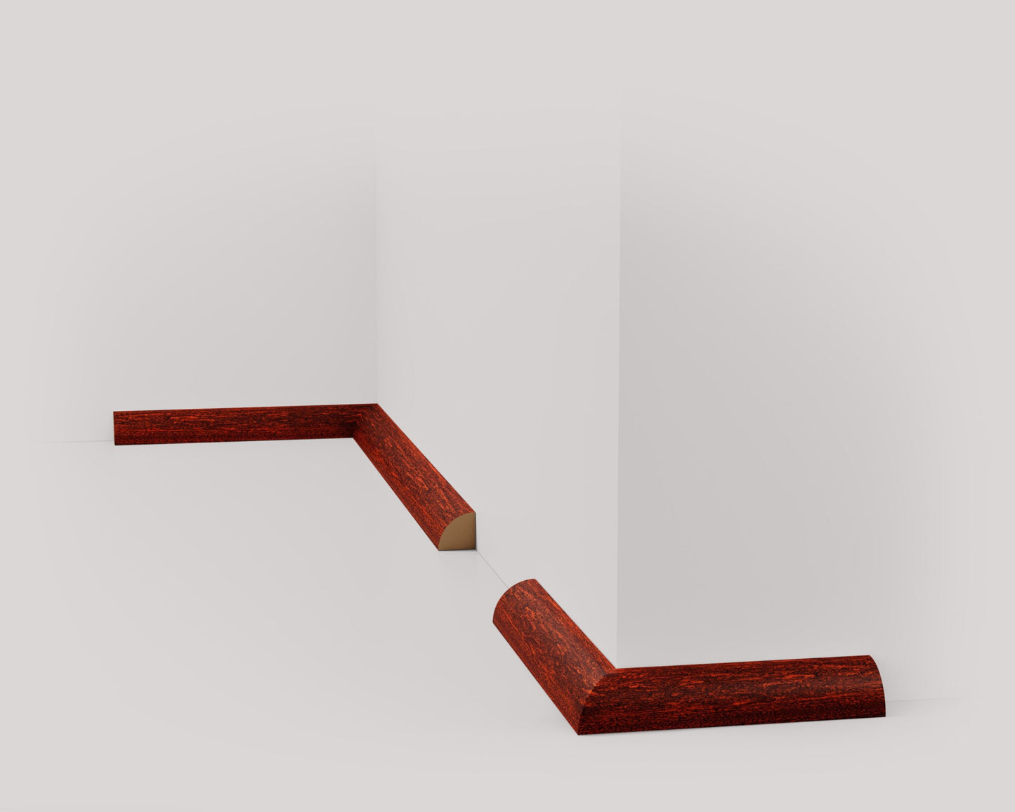 Hd Skirting Jx254 Rovere Sbiancato - Battiscopa 2000x19x19 Mm - Ard – immagine 3