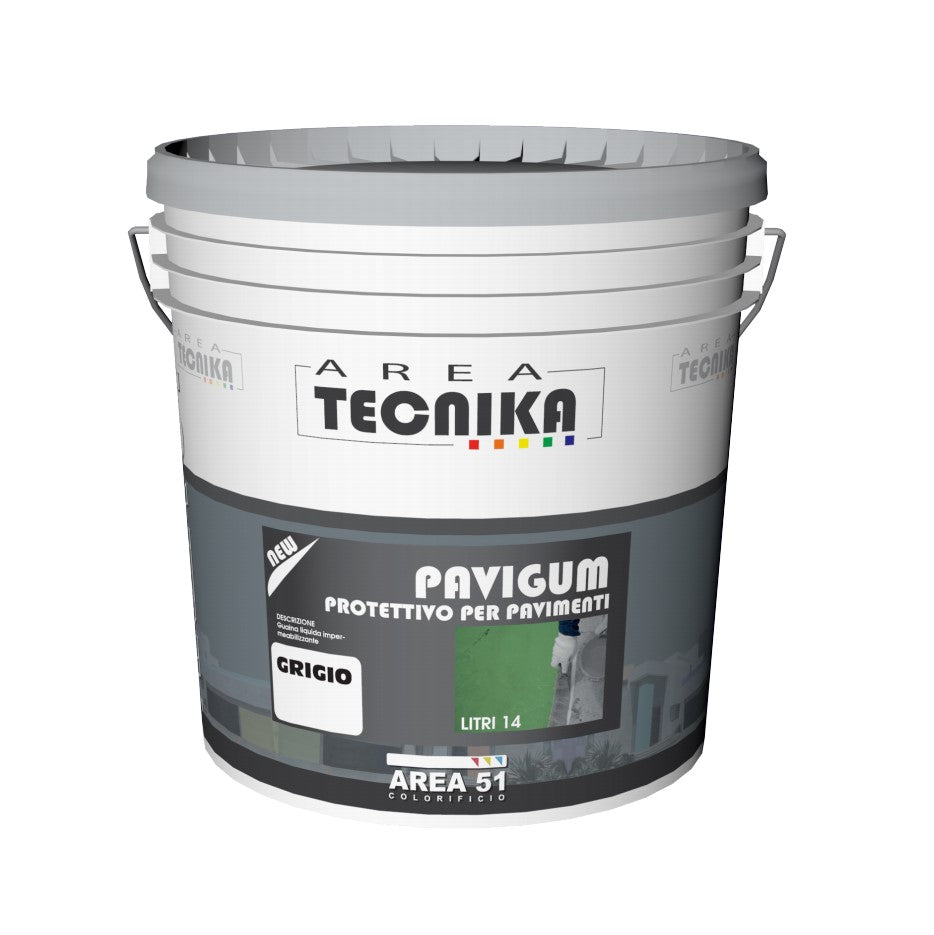 PAVIGUM - PITTURA PEDONABILE ANTISCIVOLO - LT 14 - AREA51