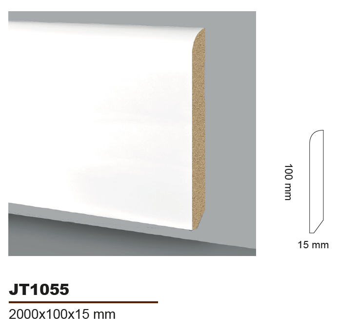 HD SKIRTING COLOR SELECTION - JT1055 - BATTISCOPA 2000x100x15 mm - ARD