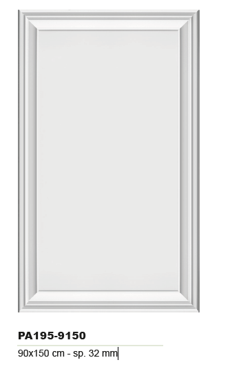 LE BOISERIE PLUS - PANNELLO PA195-9150 - 90x150 cm - sp. 32 mm - ARD