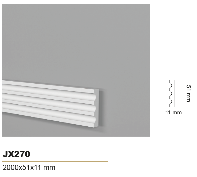 PILASTER TORUS - CORNICI A PARETE PER PORTE ED INFISSI - JX270/274 - ARD