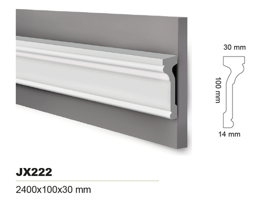 DOOR MOUDLING - KIT PORTE PRE-TAGLIATI - DIVERSE DIMENSIONI - PROFILO JX222 - ARD