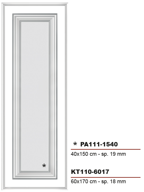 LE BOISERIE - SERIE TEOREMA - KIT PRE TAGLIATI - DIVERSE DIMENSIONI