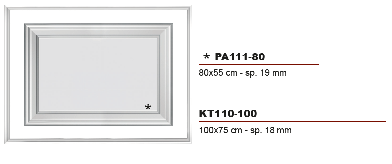 LE BOISERIE - SERIE TEOREMA - KIT PRE TAGLIATI - DIVERSE DIMENSIONI