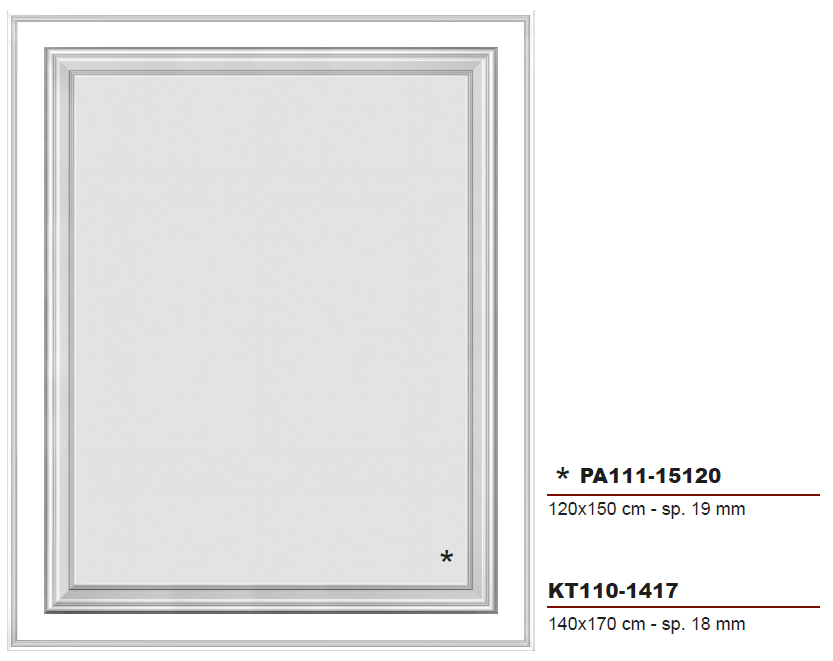 LE BOISERIE - SERIE TEOREMA - KIT PRE TAGLIATI - DIVERSE DIMENSIONI