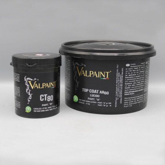 VALPAINT- KIT TOP COAT AR60 LUCIDO + CT80