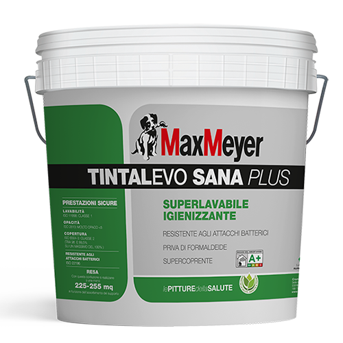 TINTALEVO SANA PLUS - PITTURA IGIENIZZANTE ANTIMUFFA - MAXMEYER