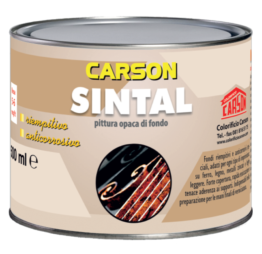 SINTAL - PITTURA OPACA DI FONDO - CARSON