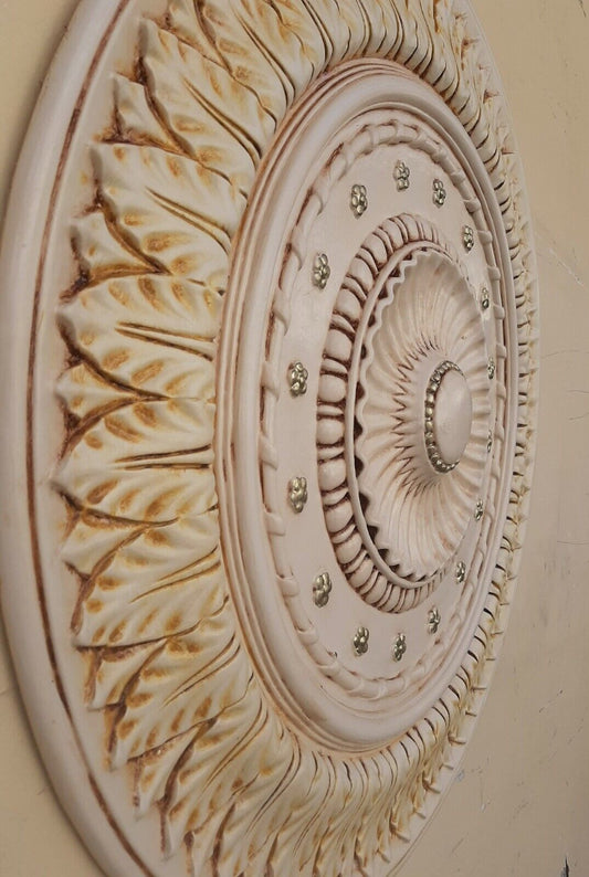 ROSONE IN GESSO (D243)