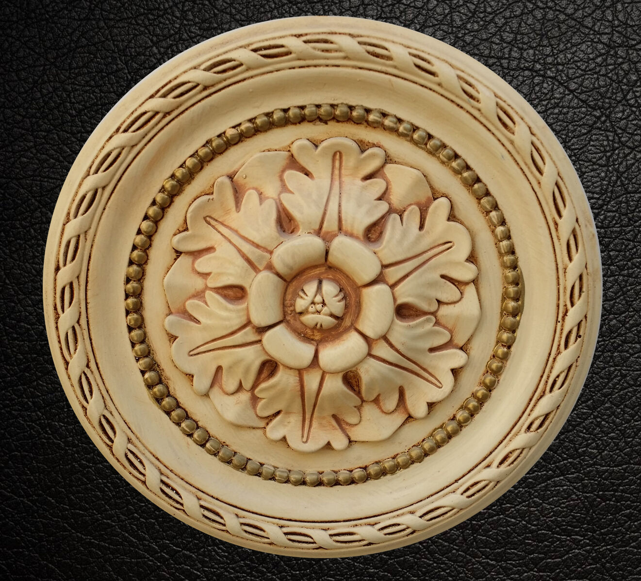 ROSONE IN GESSO (D314)