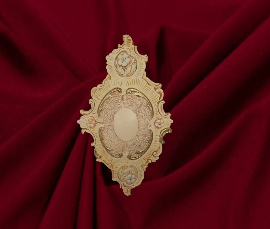 ROSONE IN GESSO (D60)
