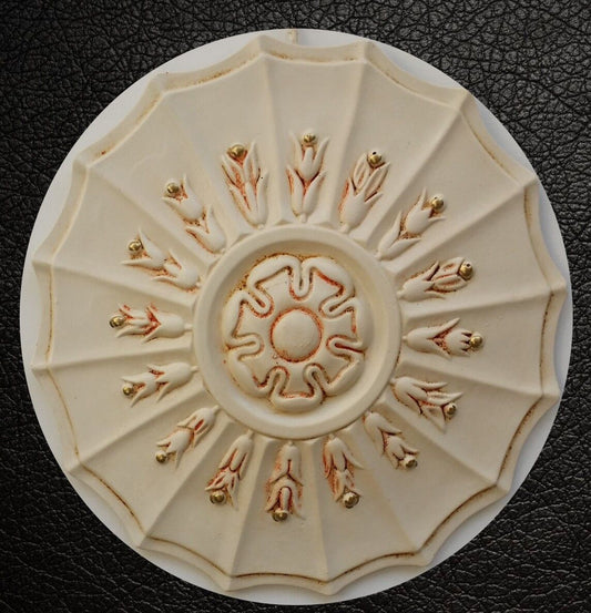 ROSONE IN GESSO (D62)