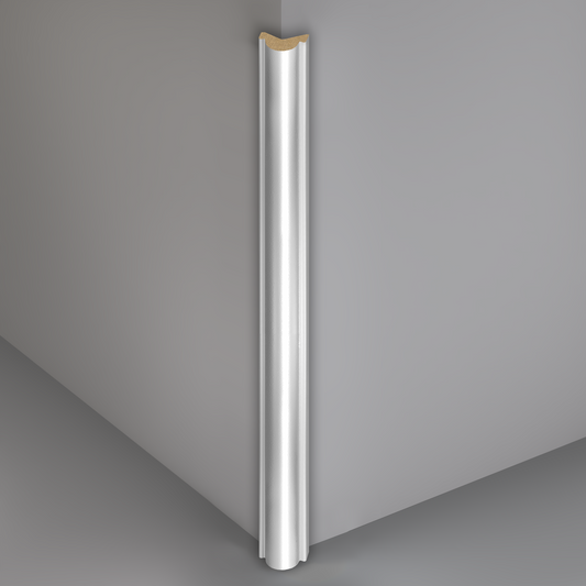 ANGLES - PROFILO ANGOLARE JC1148 - COLORE BIANCO/ARGENTO OPACO - 3000x16x12 mm - ARD