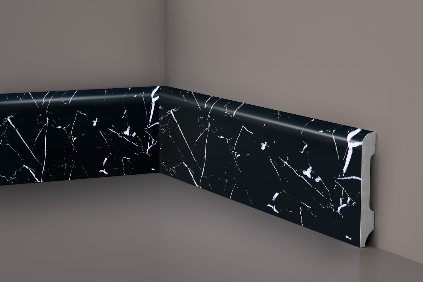 HD SKIRTING COLOR SELECTION - EFETTO MARMO JT1137 - BATTISCOPA 2000x85x14 mm - TUTTI I MODELLI - ARD