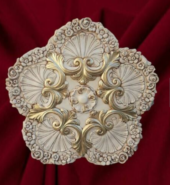 ROSONE IN GESSO (ART 818)