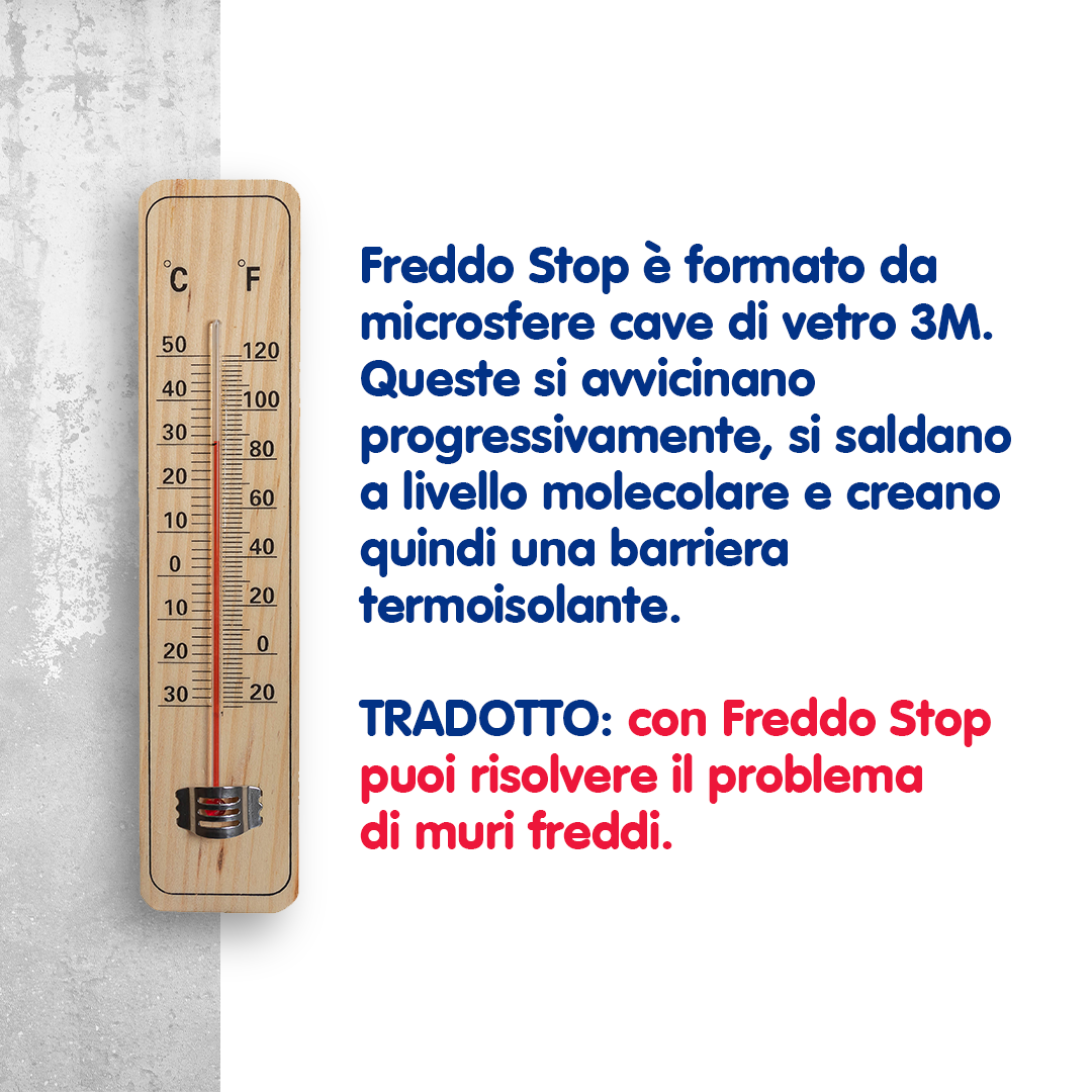 TECNOSTUK FREDDO STOP - RIVESTIMENTO TERMICO ISOLANTE