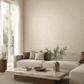 Carta da parati Marburg  Wallcovering - 21456 sabbia floreale tono su tono effetto materico