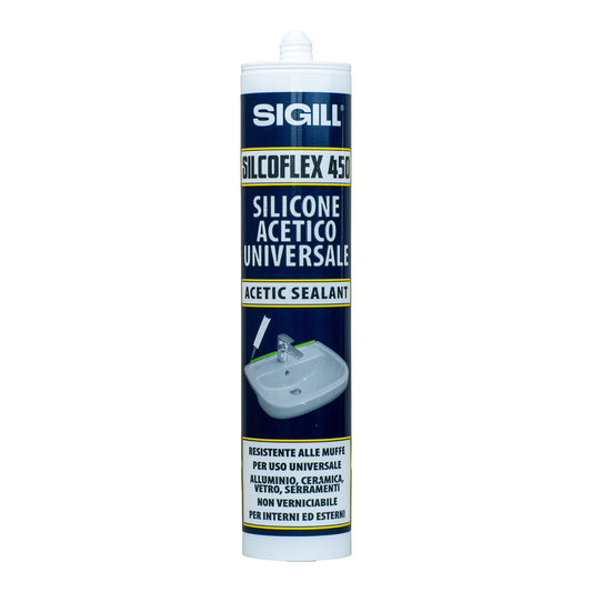 SILICONE ACETICO TRASPARANTE - 280ML -
