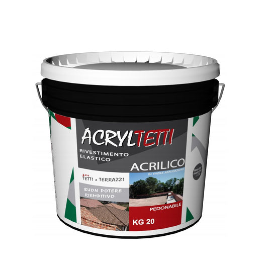 ACRYLTETTI KG 20 – Impermeabilizzante per Tetti Area 51