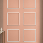Boiserie Barcellona 5 con profilo CW10 – parete decorata