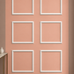 Boiserie Barcellona 5 con profilo CW11 – parete decorata