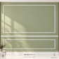 Boiserie Berlino 4 con profilo CW11 – parete decorata