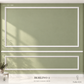 Boiserie Berlino 4 con profilo JC233 – parete decorata