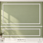 Boiserie Berlino 4 con profilo JX72 – parete decorata