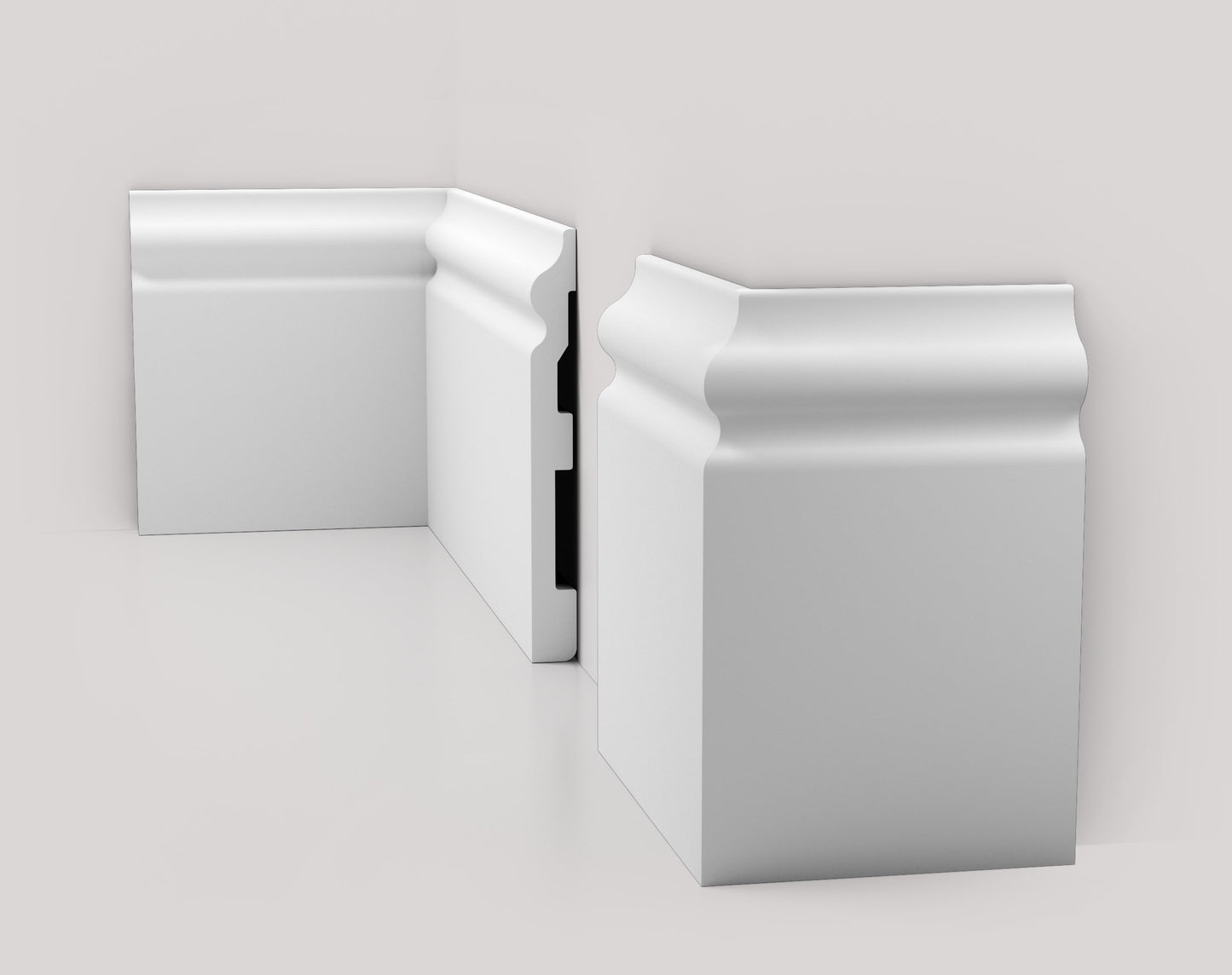 Hd Skirting Cf13 - Battiscopa 2 Metri 2000x128x20 Mm - Ard – immagine 2
