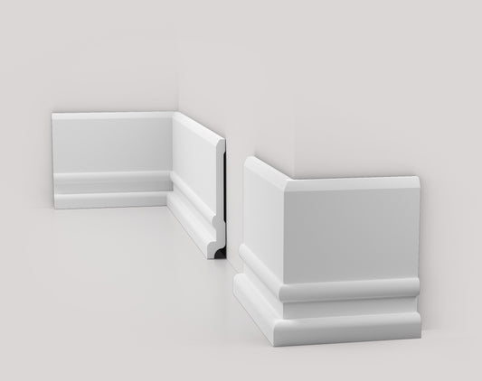 Hd Skirting Cf14 - Battiscopa 2 Metri 2000x130x18 Mm - Ard – immagine 2