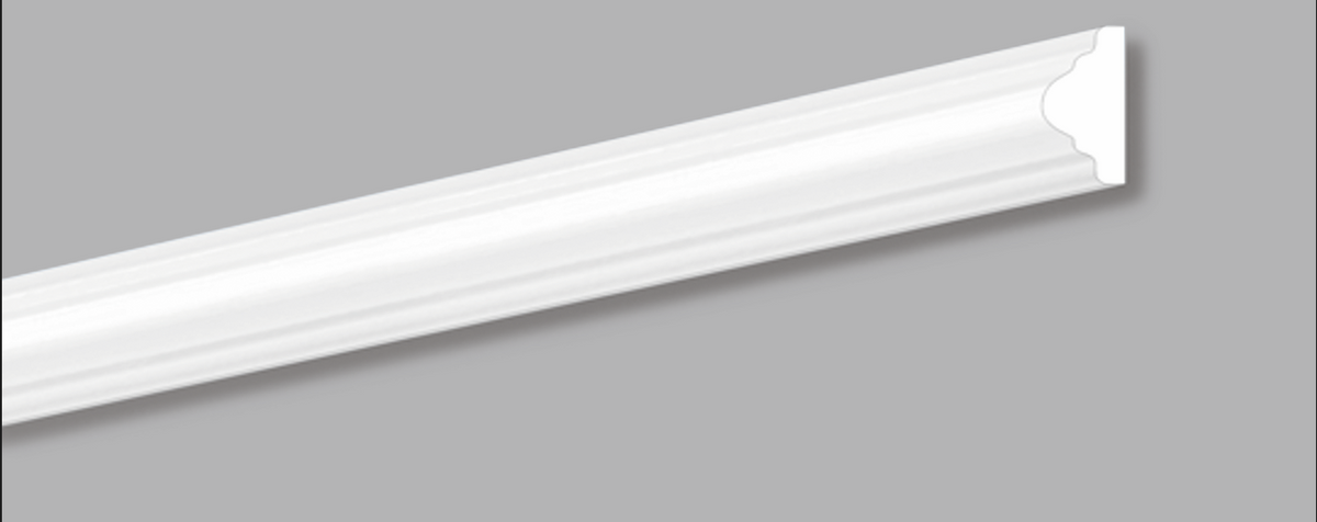 Wall Moulding - Cornici in Polimeri - Profilo Cw11 2000x38x18 Mm - Ard