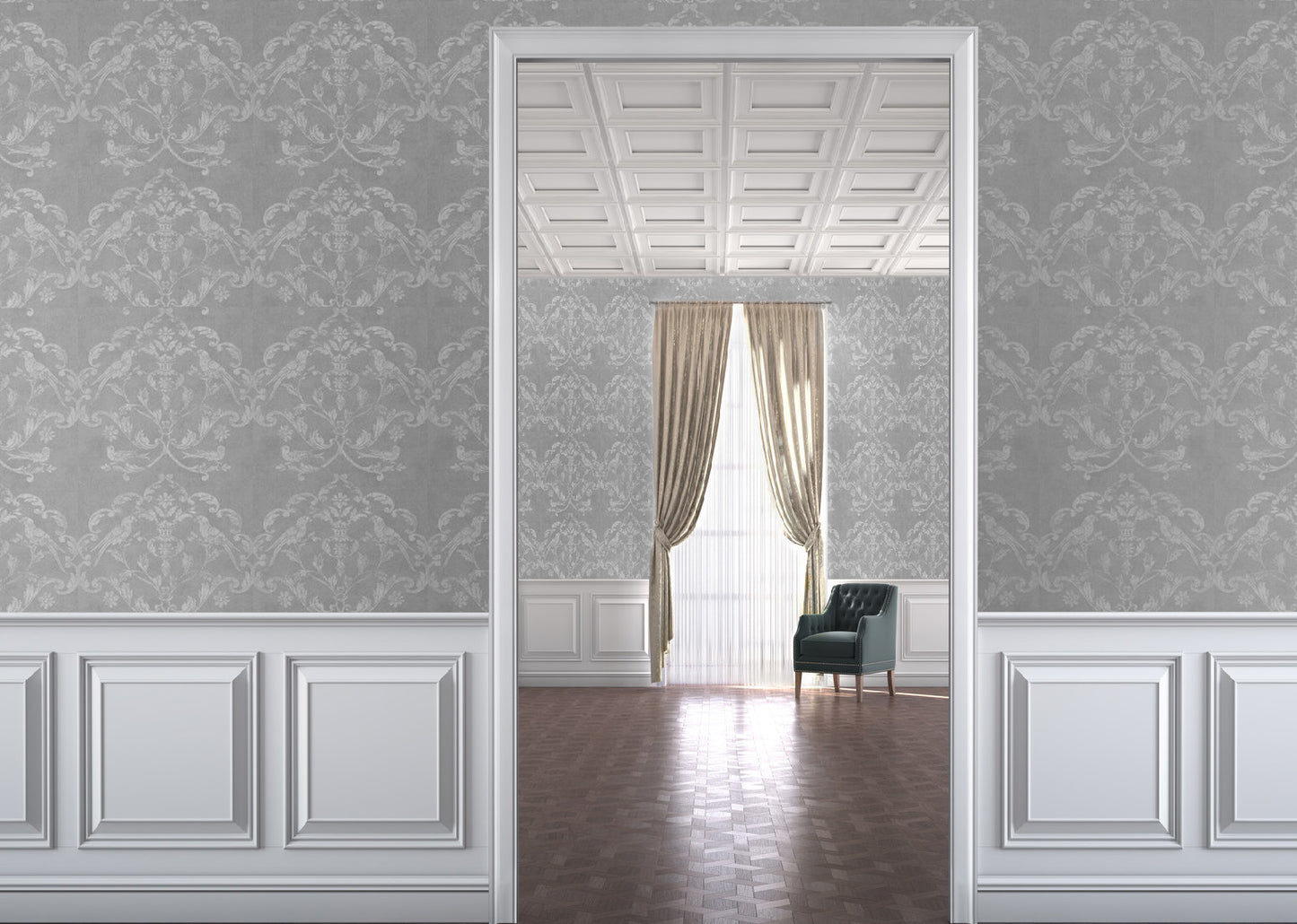 LE BOISERIE PLUS - CORNICE A PARETE - JX104 - ARD