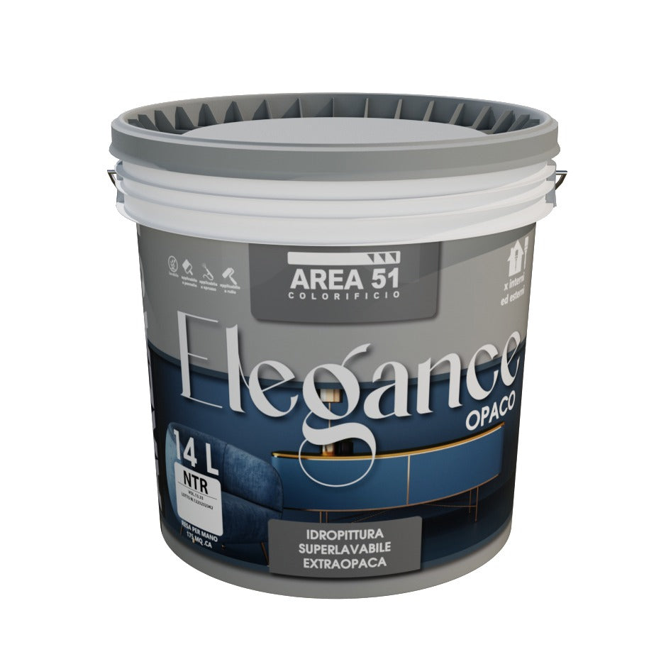ELEGANCE OPACO S.LAV. – Idropittura Superlavabile Area 51