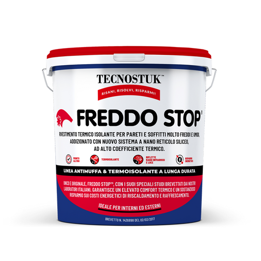 TECNOSTUK FREDDO STOP - RIVESTIMENTO TERMICO ISOLANTE