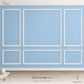 Boiserie Istambul 2 con profilo JC233 – parete decorata