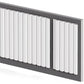 Doghe in Duropolimero Ard Italia Jc1066 Bianche 2800 X 160 X 12 Mm - Jc1066