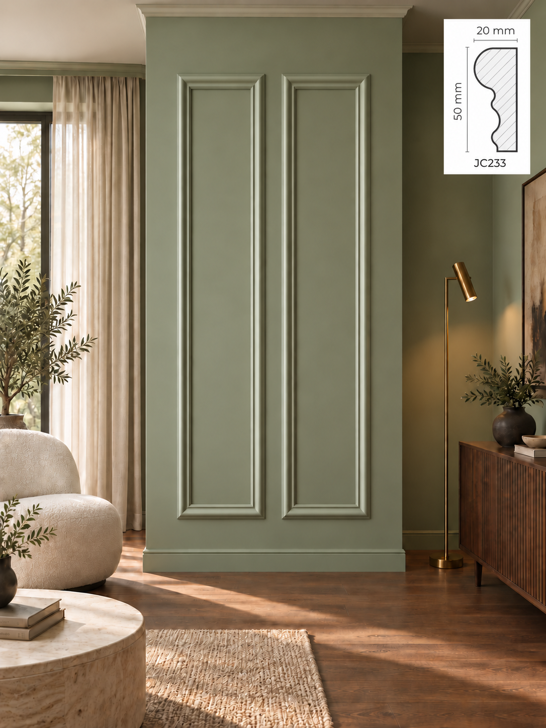 Boiserie Venezia 3 JC233 – ambientazione