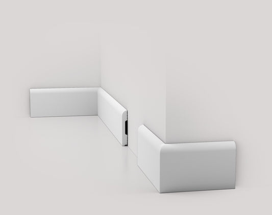 Battiscopa Bianco Venato Jc751/wit - 2000x68x10 Mm - Ard – immagine 2